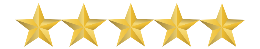 five gold stars